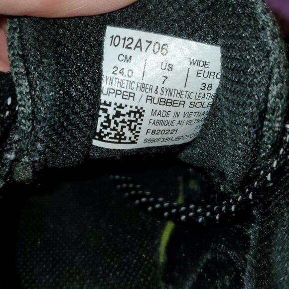 Asics Women's Gel-Venture 8 Trail Running Shoes 1012A706 Size 7 Black Purple - Picture 7 of 11